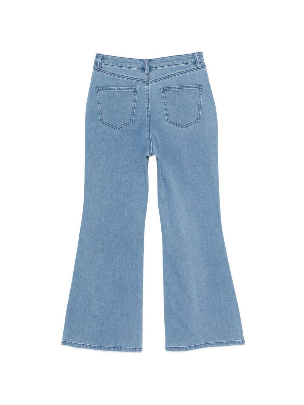 Jeans blu per bambina 261GJ2062 03451 Twin Set 