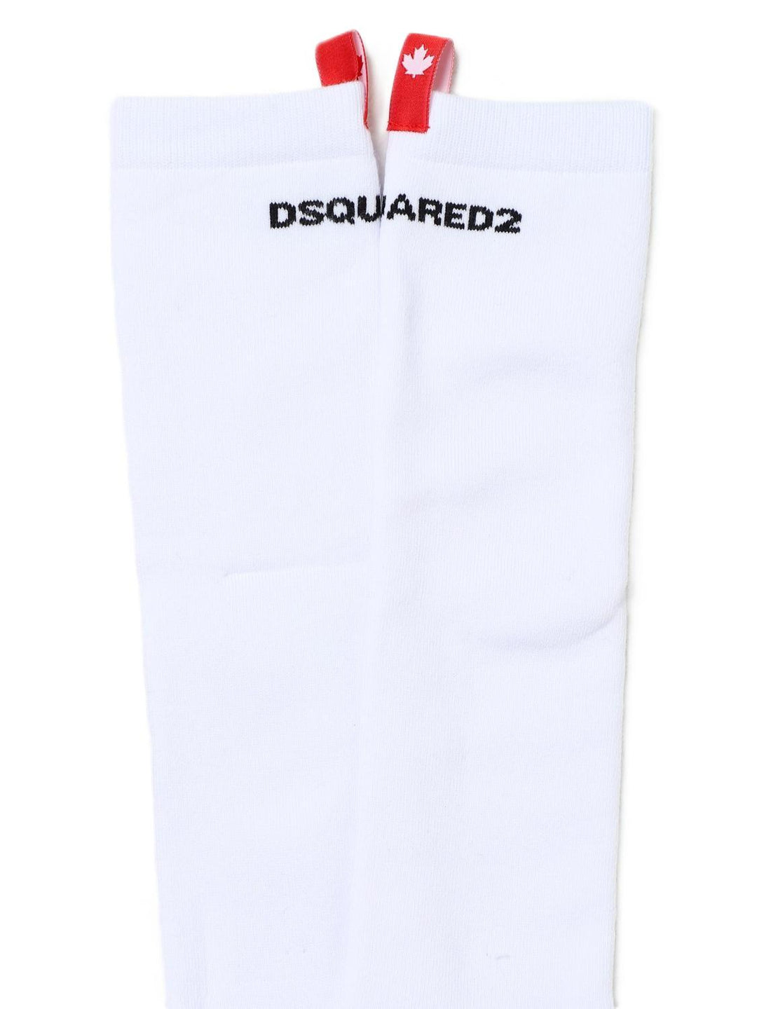 Calze bianche per bambino DQ2357D0A7D DQ100 Dsquared2 Kids 