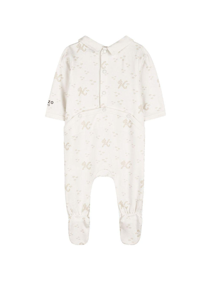 Tutina beige per neonato K61857 117 Kenzo Kids 
