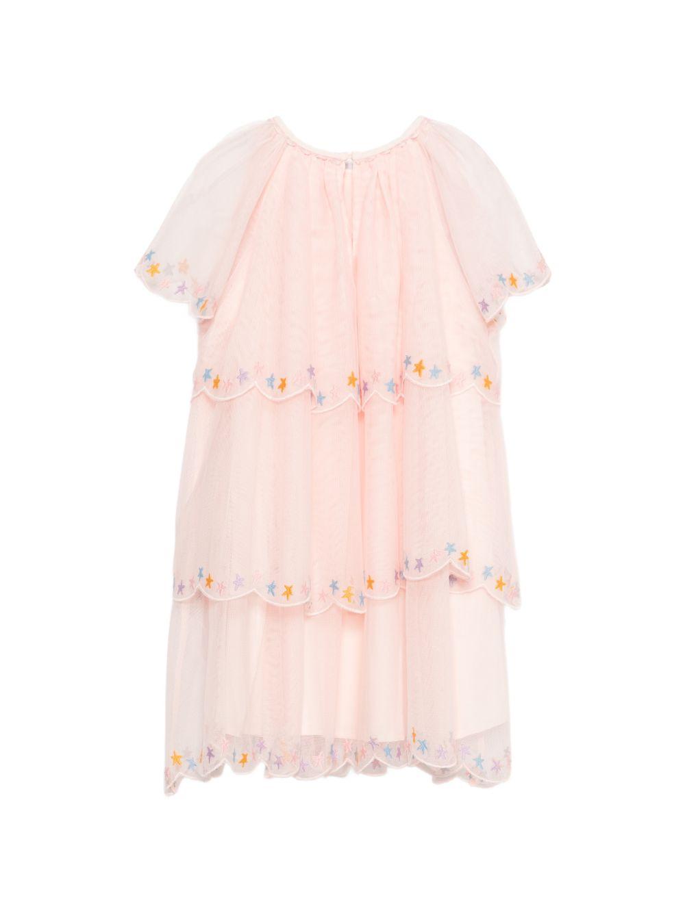 Abito rosa chiaro per bambina TY1B82Z1119 503 Stella McCartney Kids 