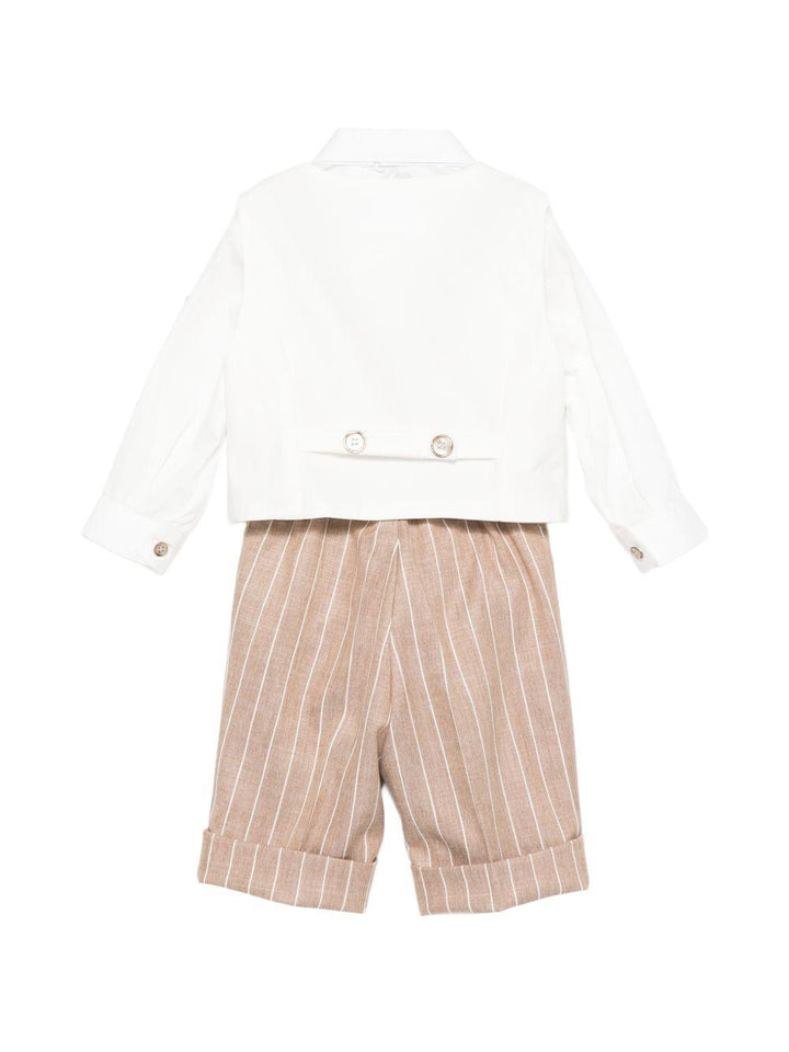 Completo bianco/beige per neonato MN4184444795a 15 Colorichiari Kids 