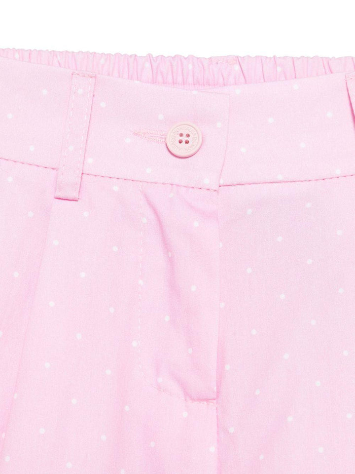 Pantalone rosa per bambina 11E4205668 0090 Monnalisa Kids 