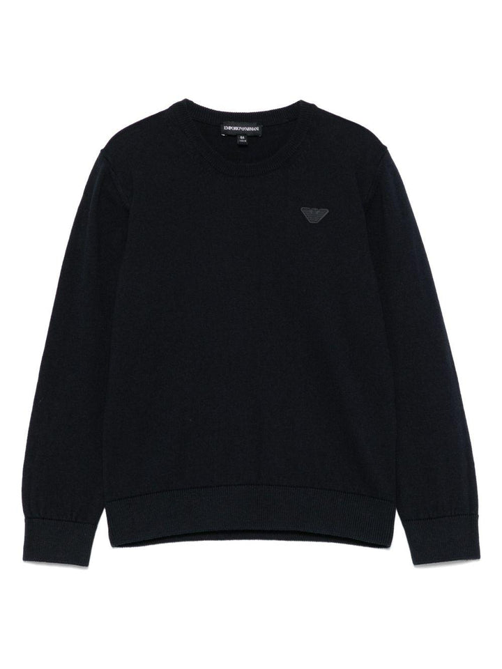 Maglione blu navy per bambino