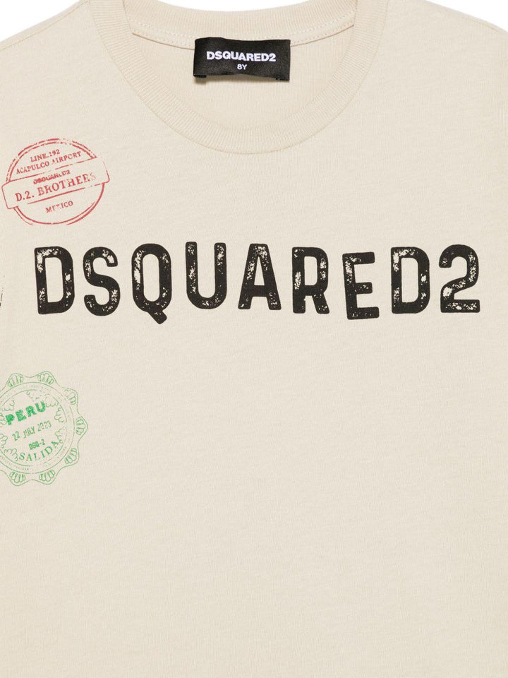 T-shirt beige per bambino