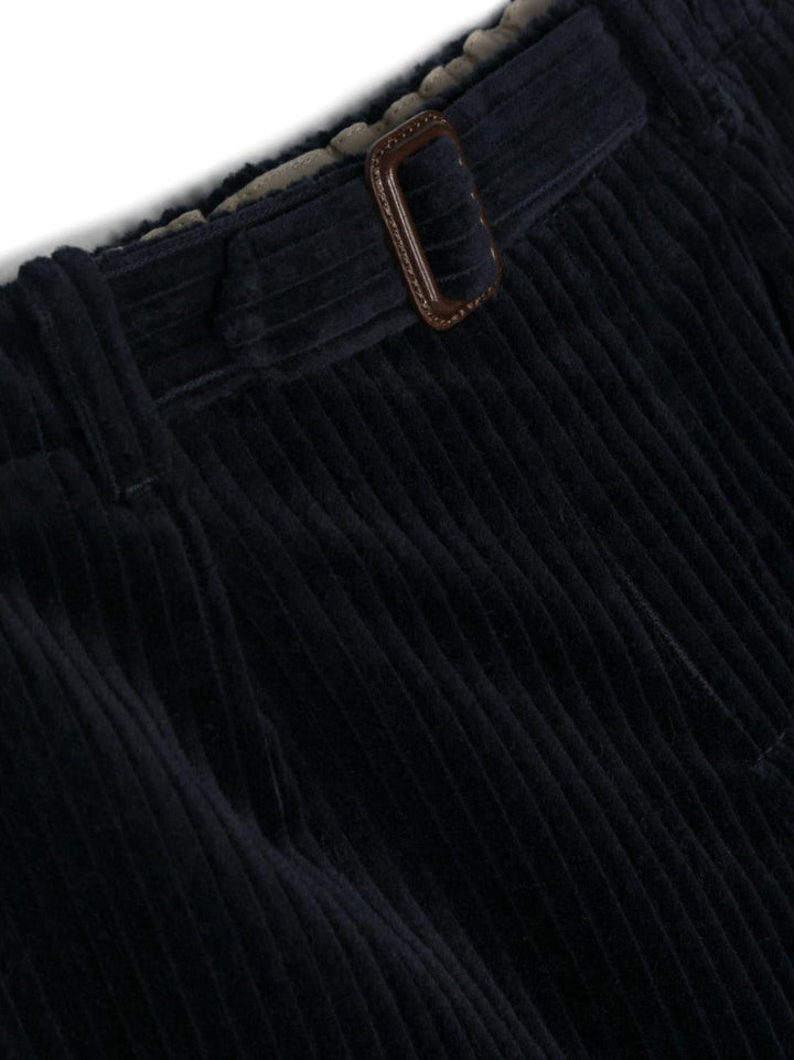 Blue trousers for girls