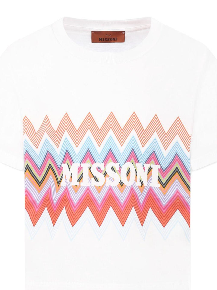 T-shirt bianca per bambino