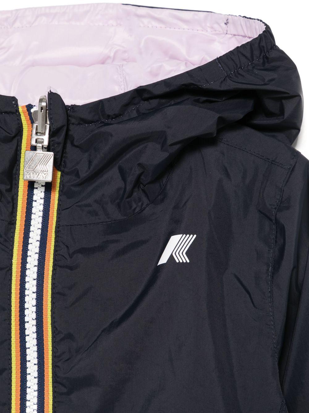 Giubbotto blu navy per bambino K61313W B1F K-Way Kids 