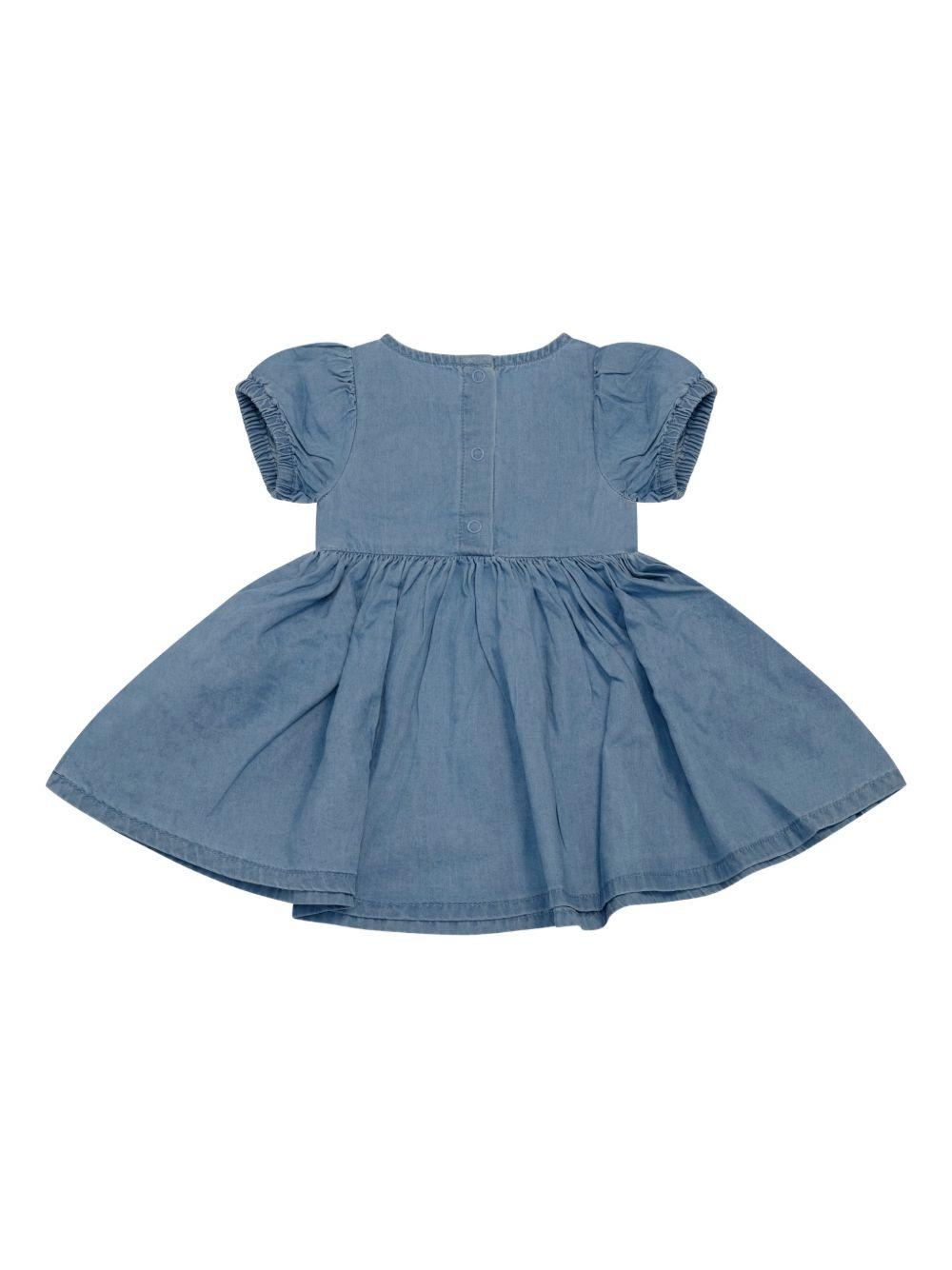 Abito blu per neonata TY1021Z0161 600 Stella McCartney Kids 