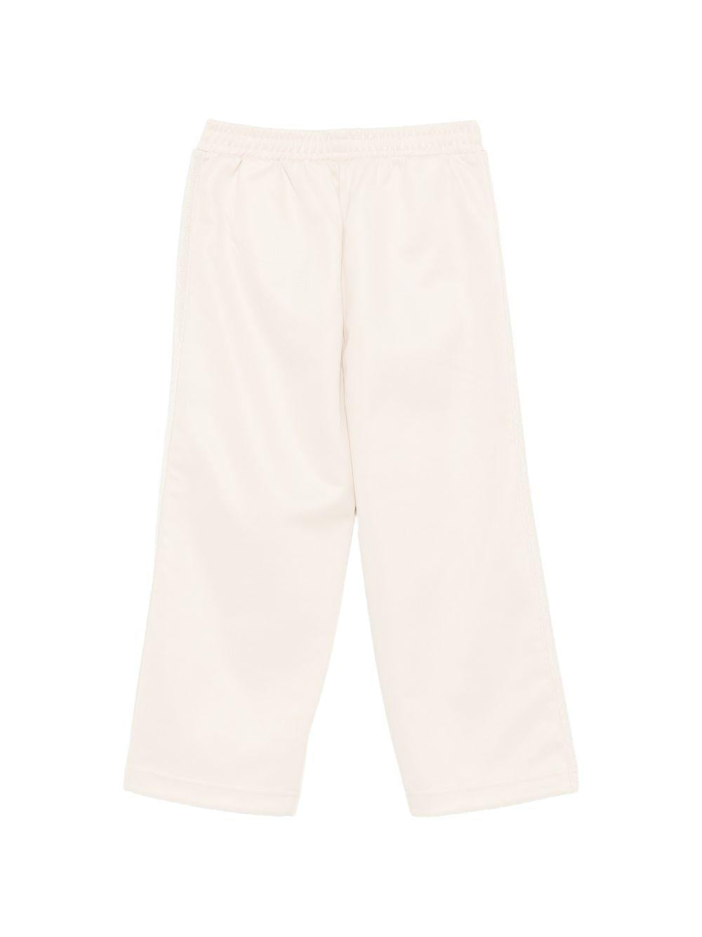Pantalone bianco sporco per bambino PBCJ002S26FAB001 092 Palm Angels Kids 