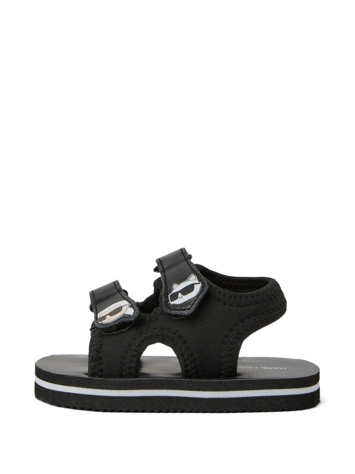 Sandali nere per bambina Z31183 09B Karl Lagerfeld Kids 