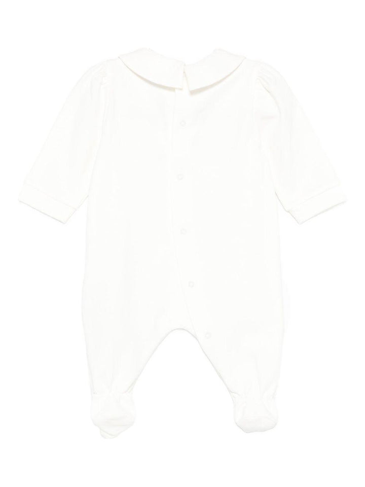 Tutina bianca per neonato MDT01ALDA16 10063 Moschino Kids 