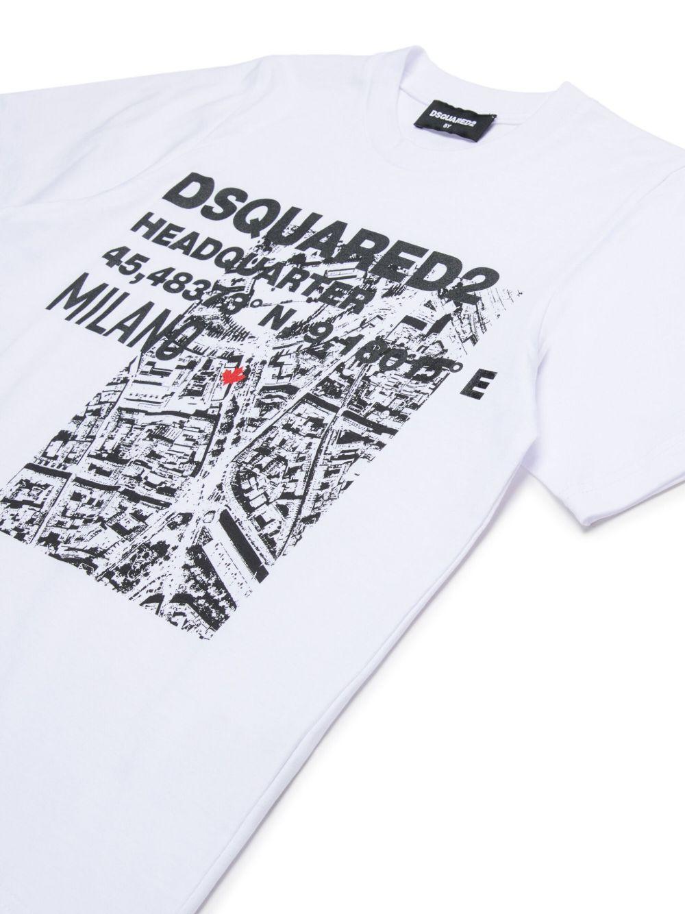 T-shirt bianco per bambino