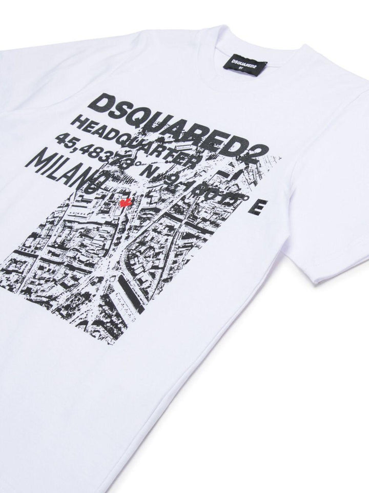 T-shirt bianco per bambino