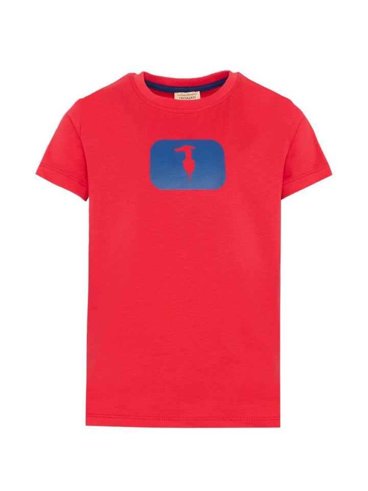 T-shirt rossa per bambino TIP26093TSK RED Trussardi Kids 