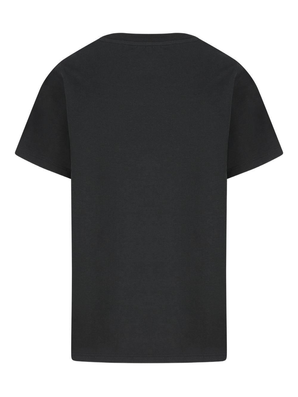 T-shirt nera per bambino 8117667 A1189 Burberry Kids 