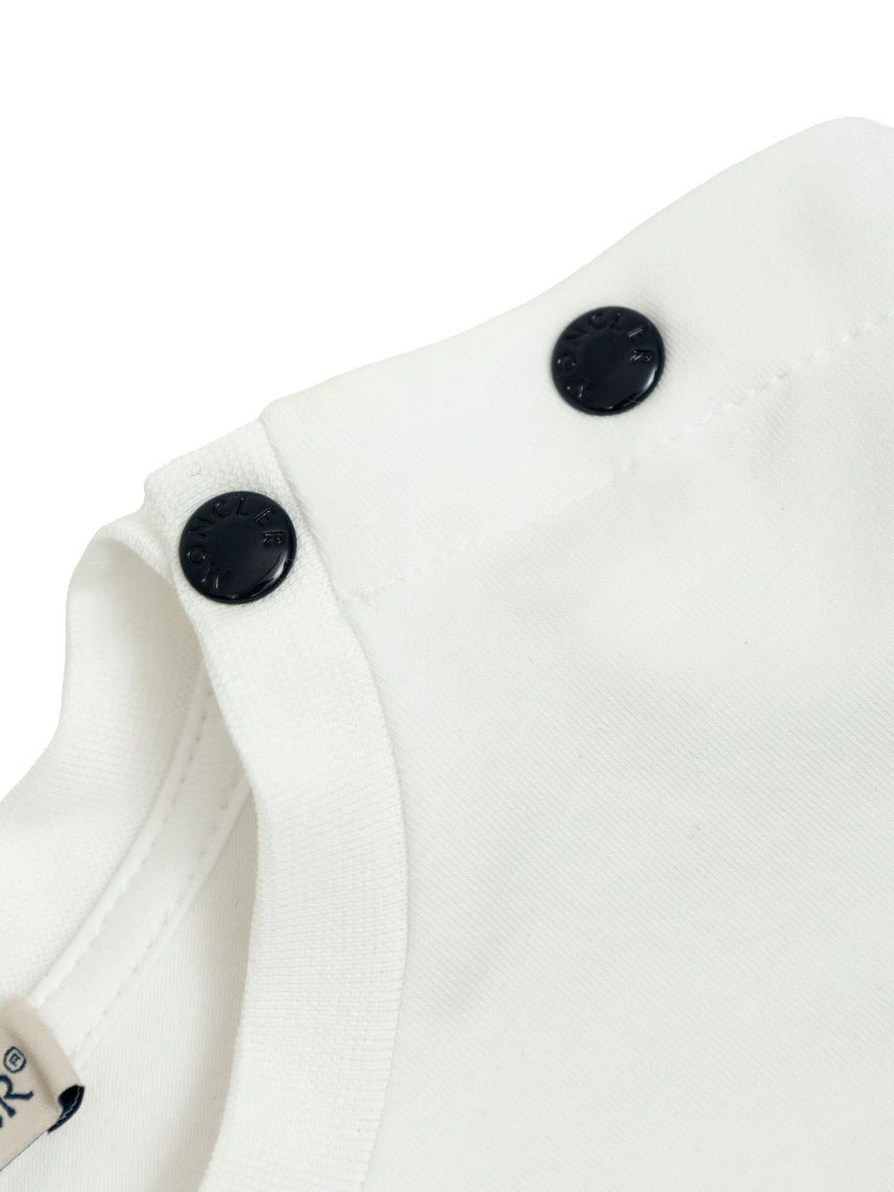Completo blu/bianco per neonato 9518M0000989AUM 002 Moncler Kids 