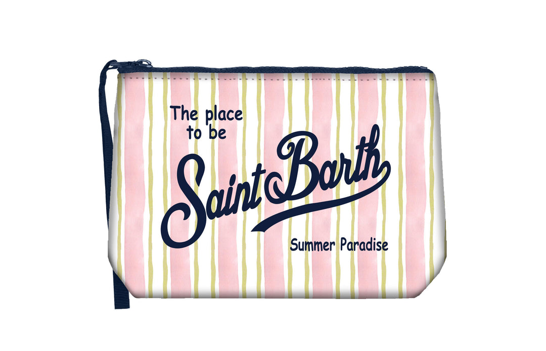 Pochette beige/rosa/verde per bambina ALIN001 03280L MC2 Saint Barth Kids 