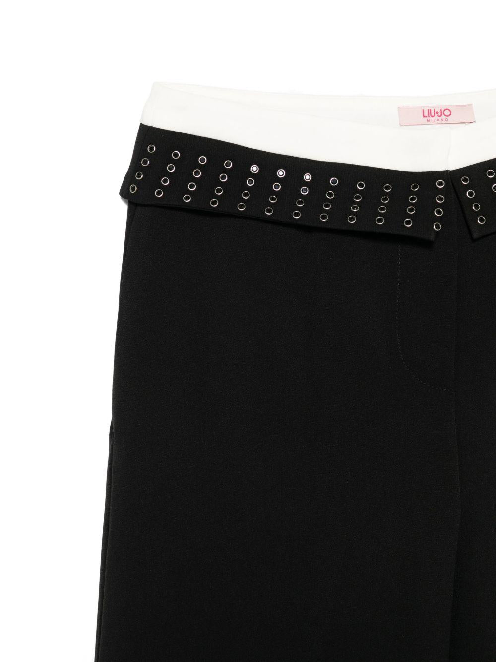 Pantalone nero per bambina GF5023T7896 22222 Liu Jo 