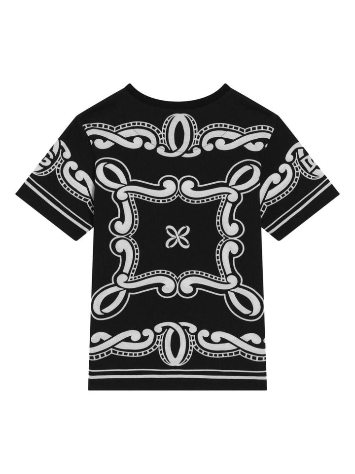 Black t-shirt for boys