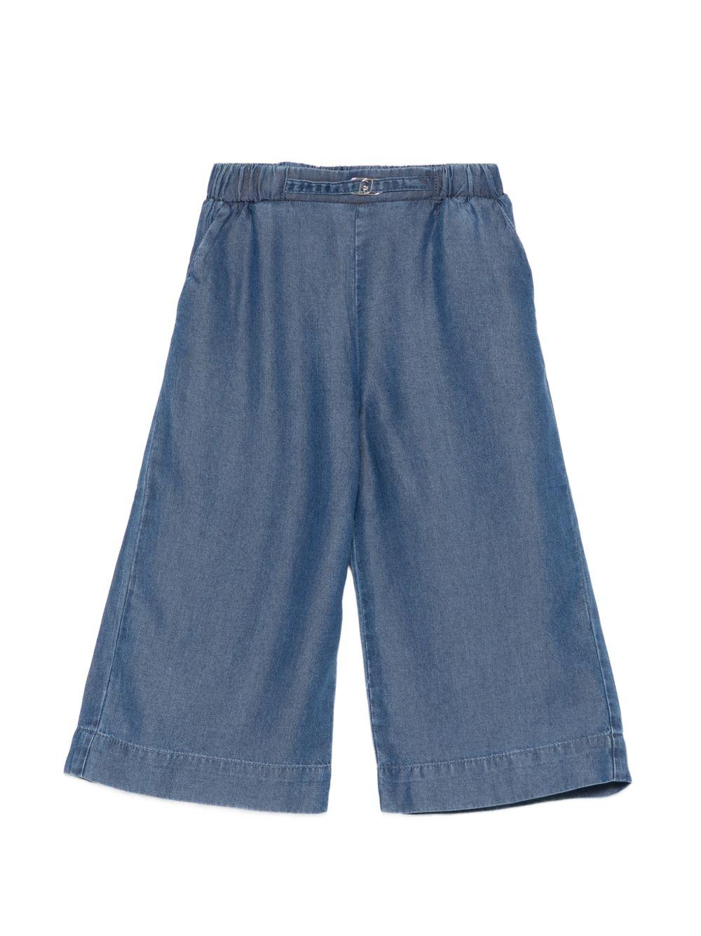Pantalone blu per bambina KA6124D5044 77294 Liu Jo 