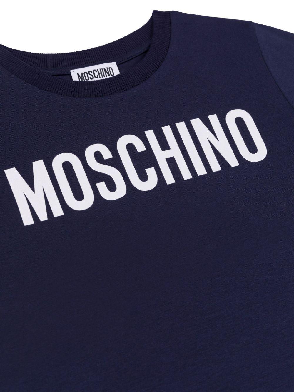 Blue cotton t-shirt for boys