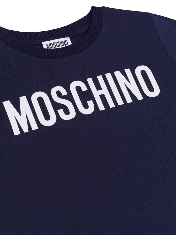 Blue cotton t-shirt for boys