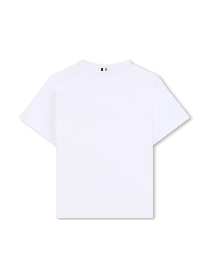 Completo sportivo bianco/blu per bambino