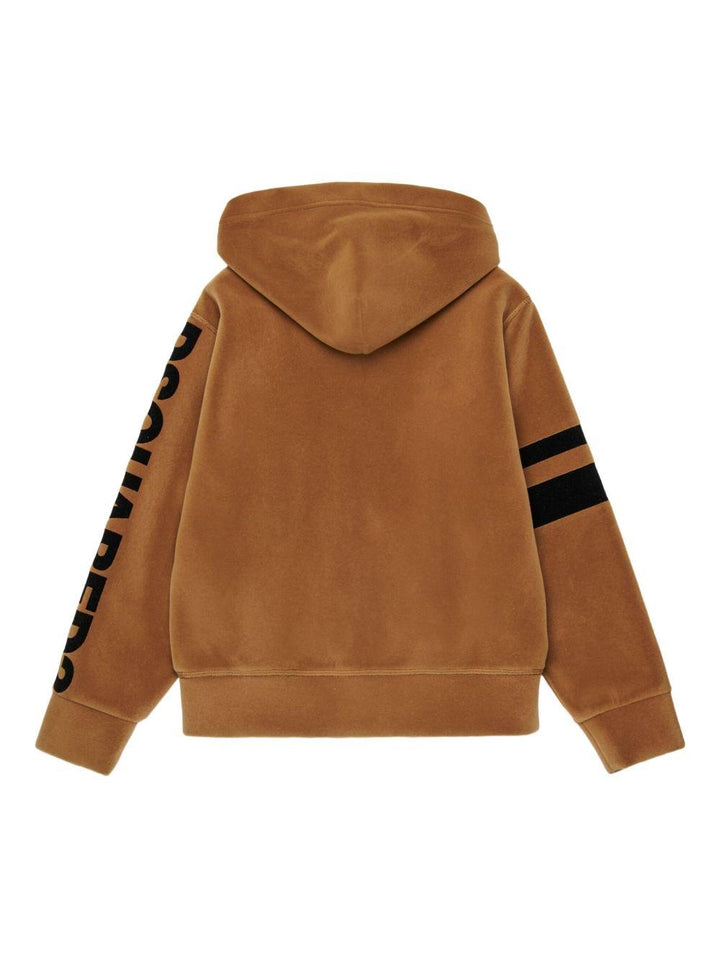 Felpa marrone per bambino DQ3001D0AF8 DQ721 Dsquared2 Kids 