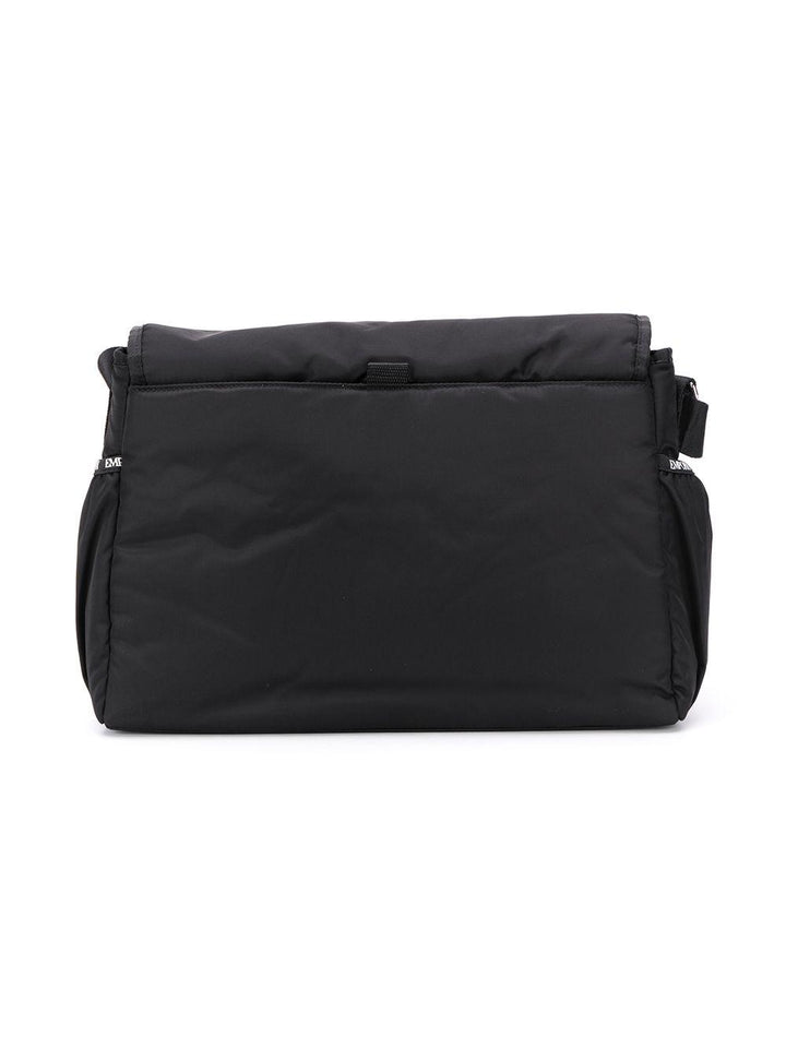 Borsa mamma in tessuto nera 402145CC904 00020 Emporio Armani Kids 