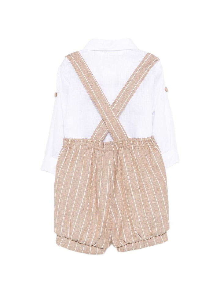 Completo bianco/beige per neonato MN3084084896 27 Colorichiari Kids 