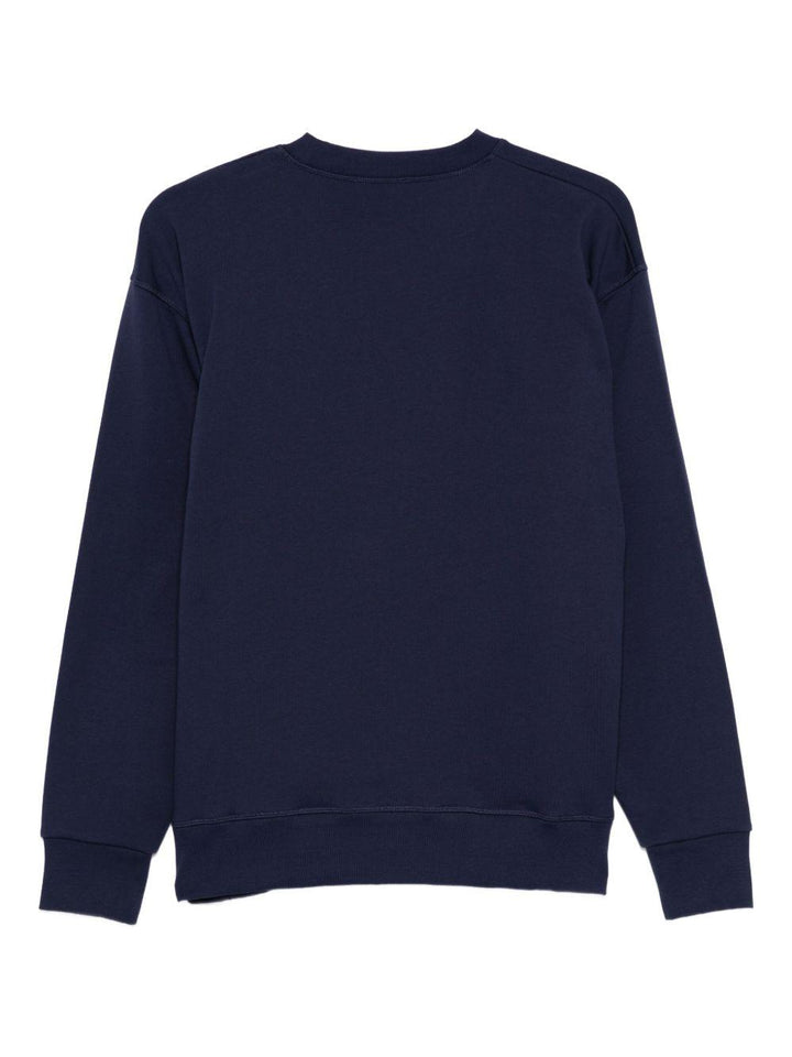 Felpa blu per bambino DQ3005D00ZF DQ864 Dsquared2 Kids 