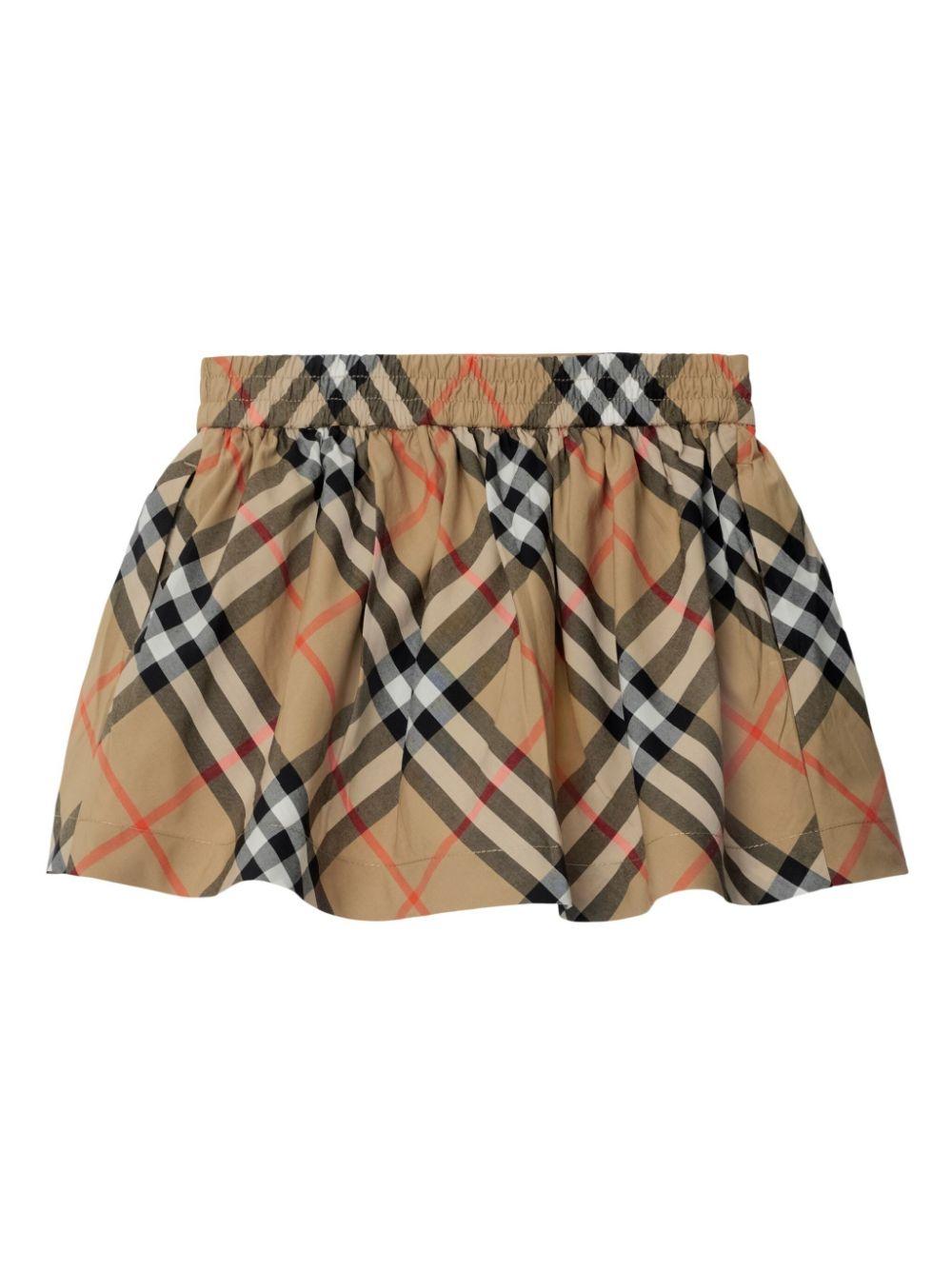 Gonna beige per neonata 8096416 B9368 Burberry Kids 