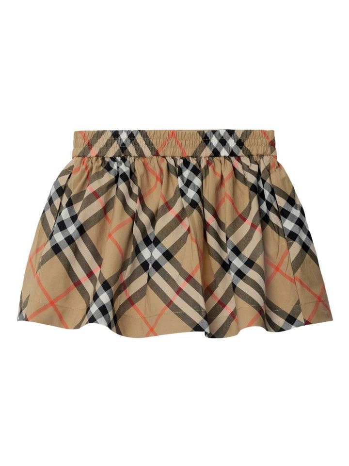 Gonna beige per neonata 8096416 B9368 Burberry Kids 