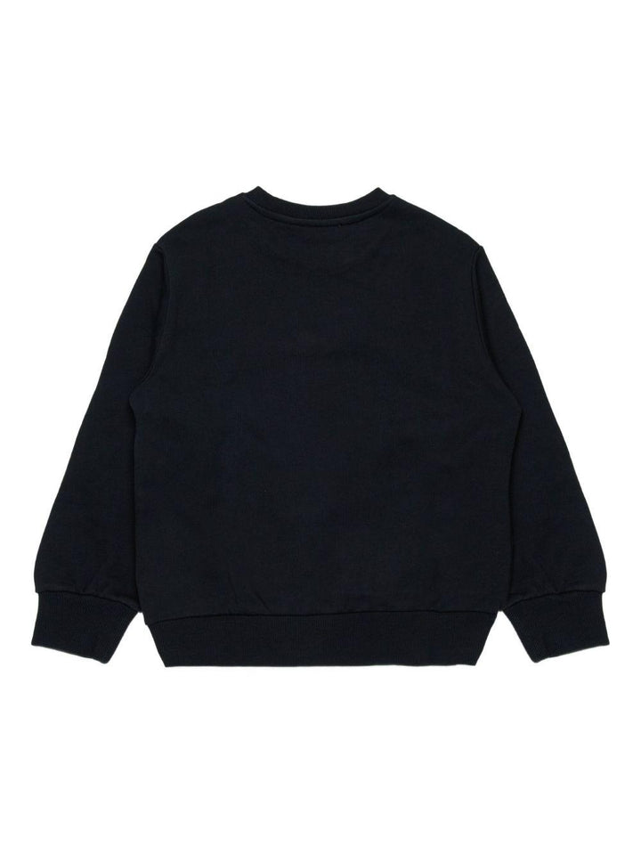 Felpa nera per bambino J02486KYAQK K900 Diesel Kids 