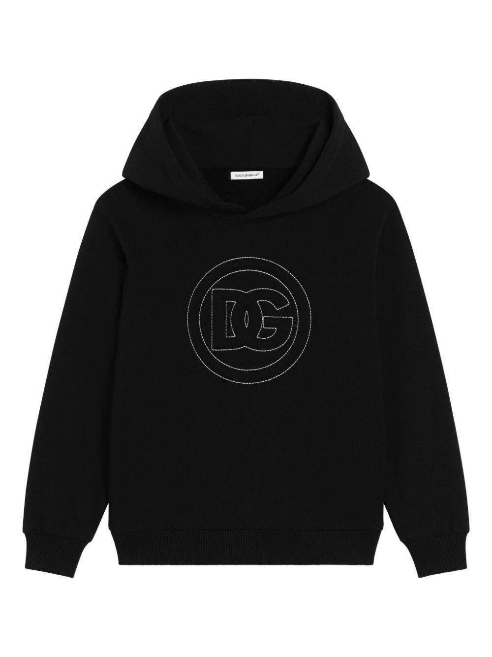 Black sweatshirt for boys