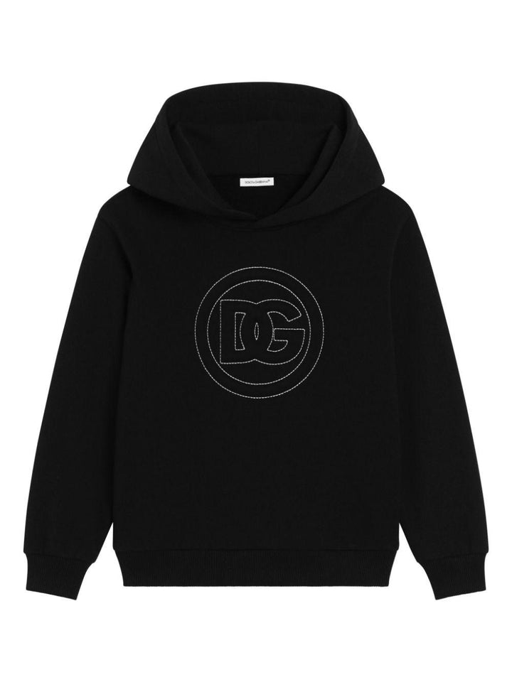 Black sweatshirt for boys