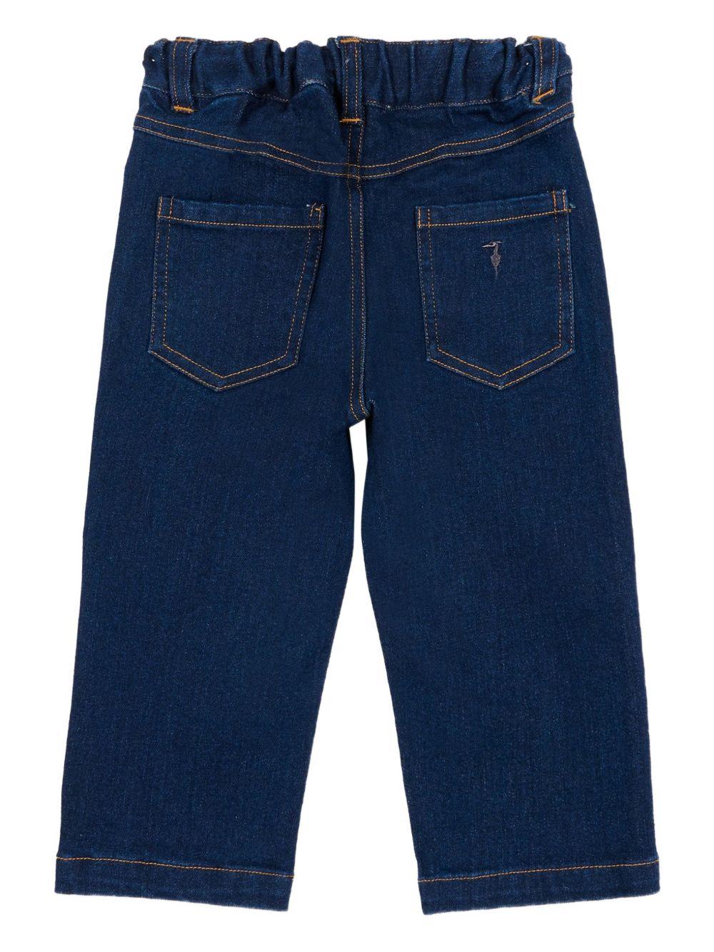 Jeans blu per neonato TIA25201JE D.B Trussardi Kids 