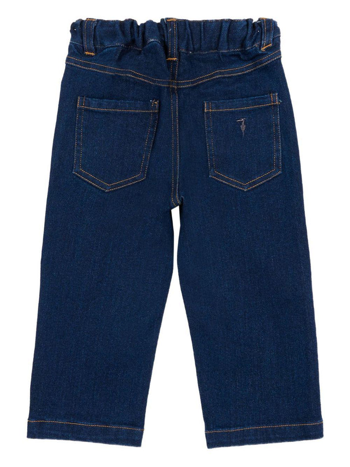 Jeans blu per neonato TIA25201JE D.B Trussardi Kids 