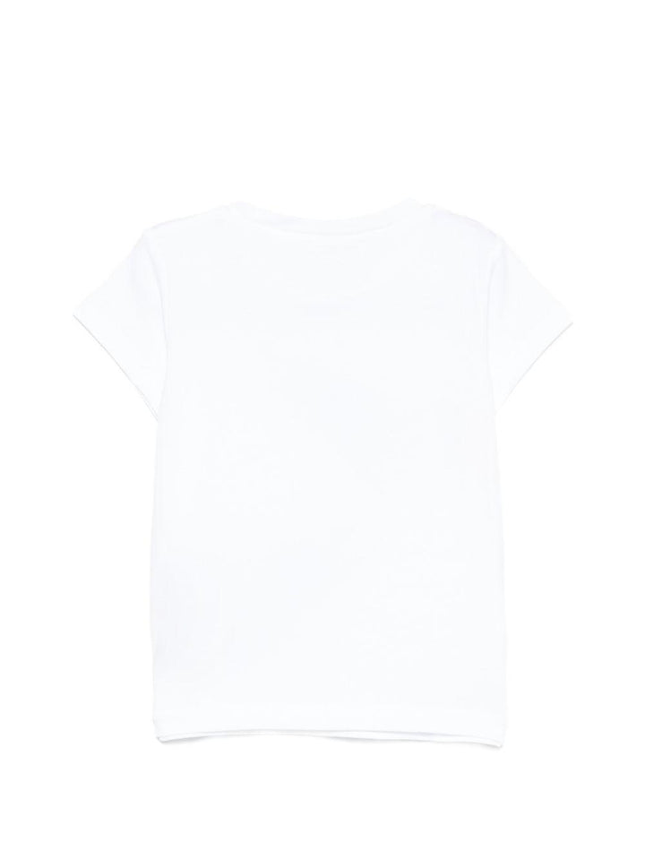 T-shirt bianca per bambina KA6027JS003 V9927 Liu Jo 