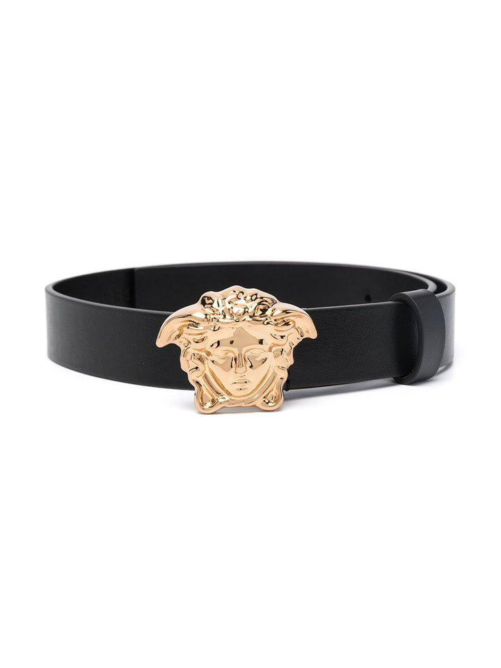 Cintura unisex in pelle nera