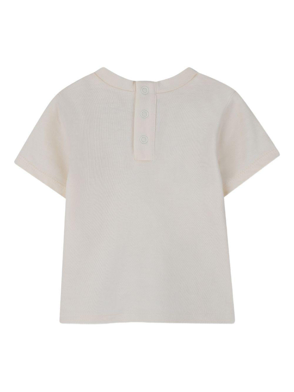 Completo bianco sporco per neonata R30547 190 Michael Kors Kids 