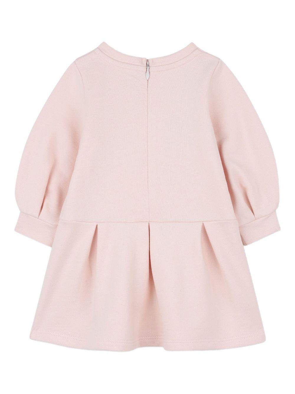 Abito rosa per neonata C20709 46J Chloe 