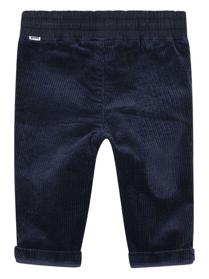 Pantalone blu navy per neonato J52438 849 Boss Kids 