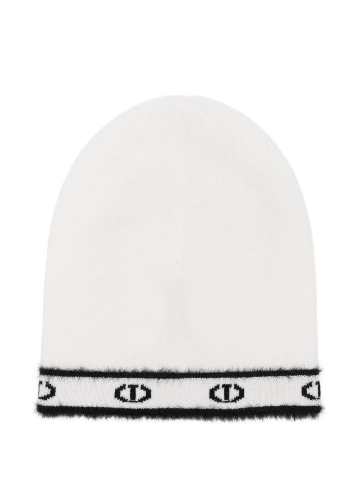 Cappello bianco per bambina 252GJ501H 10973 Twin Set 