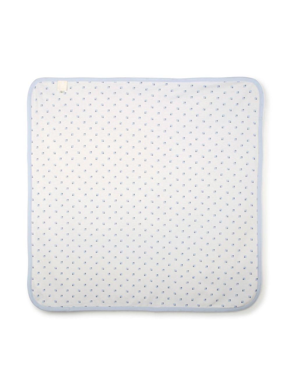 Coperta blu polvere per neonato