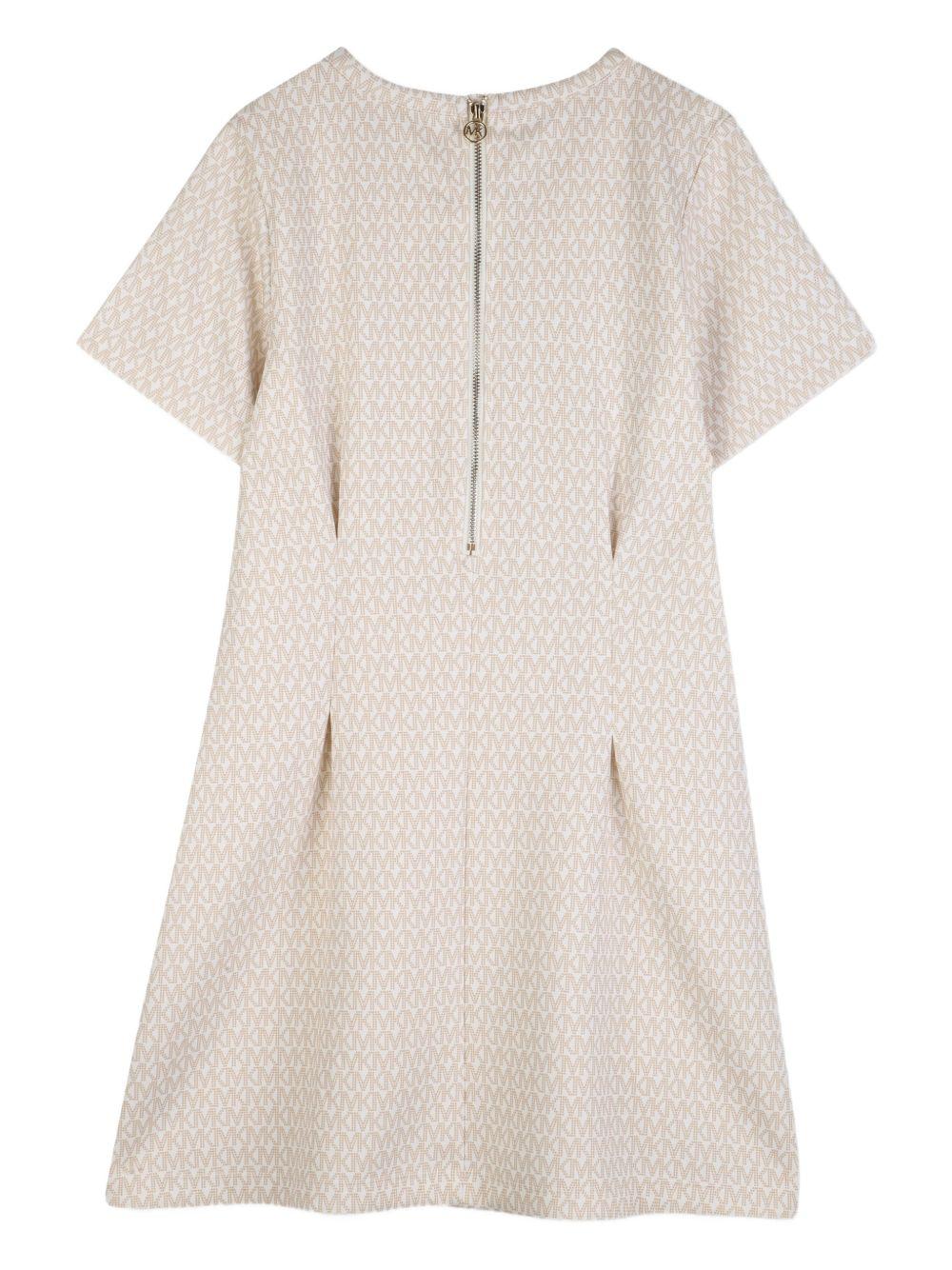 Abito beige chiaro per bambina R30586 190 Michael Kors Kids 