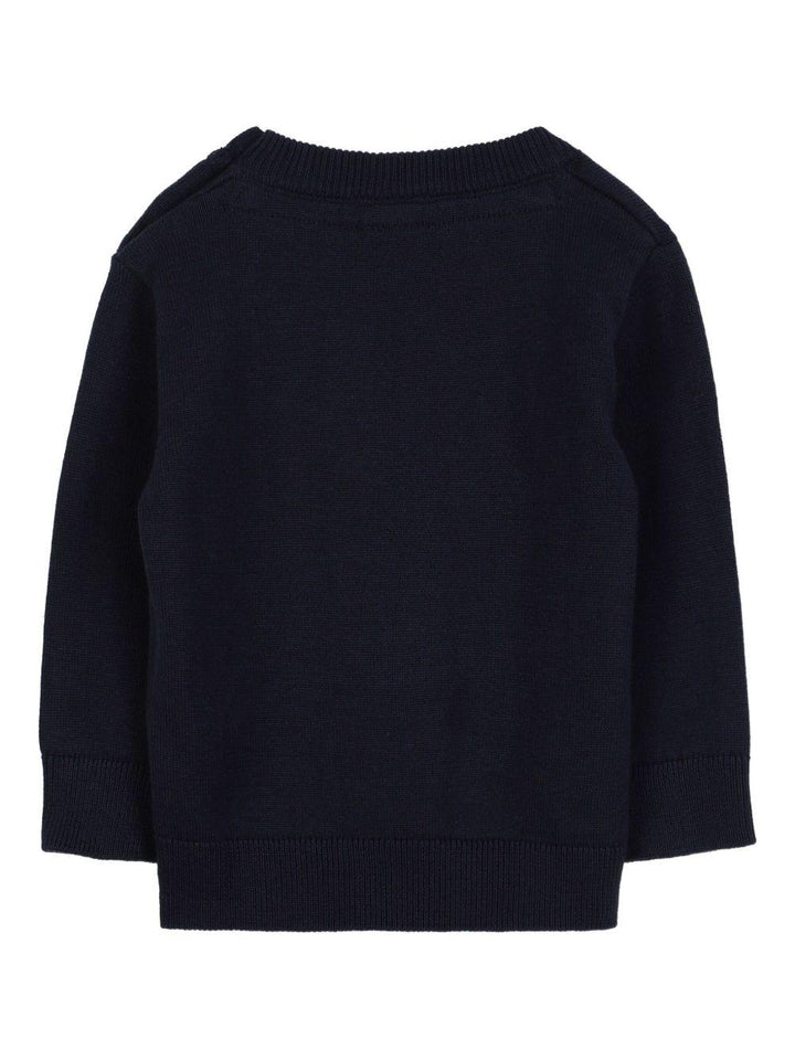 Maglione blu marine per neonato J52455 849 Boss Kids 