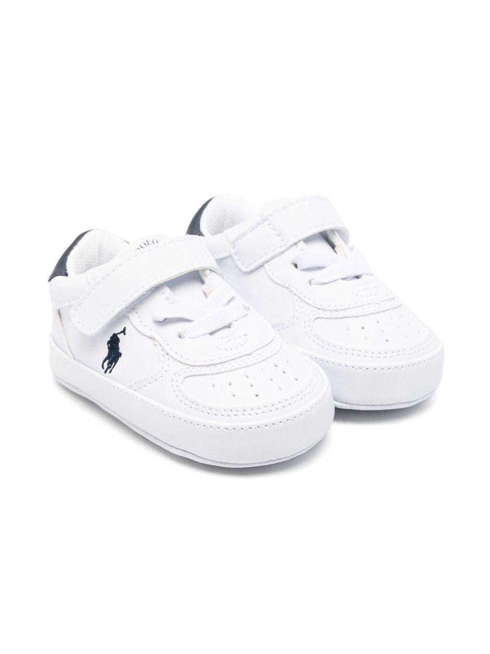 Sneakers bianche/blu per bambino RL02367103 MAS Ralph Lauren Kids 