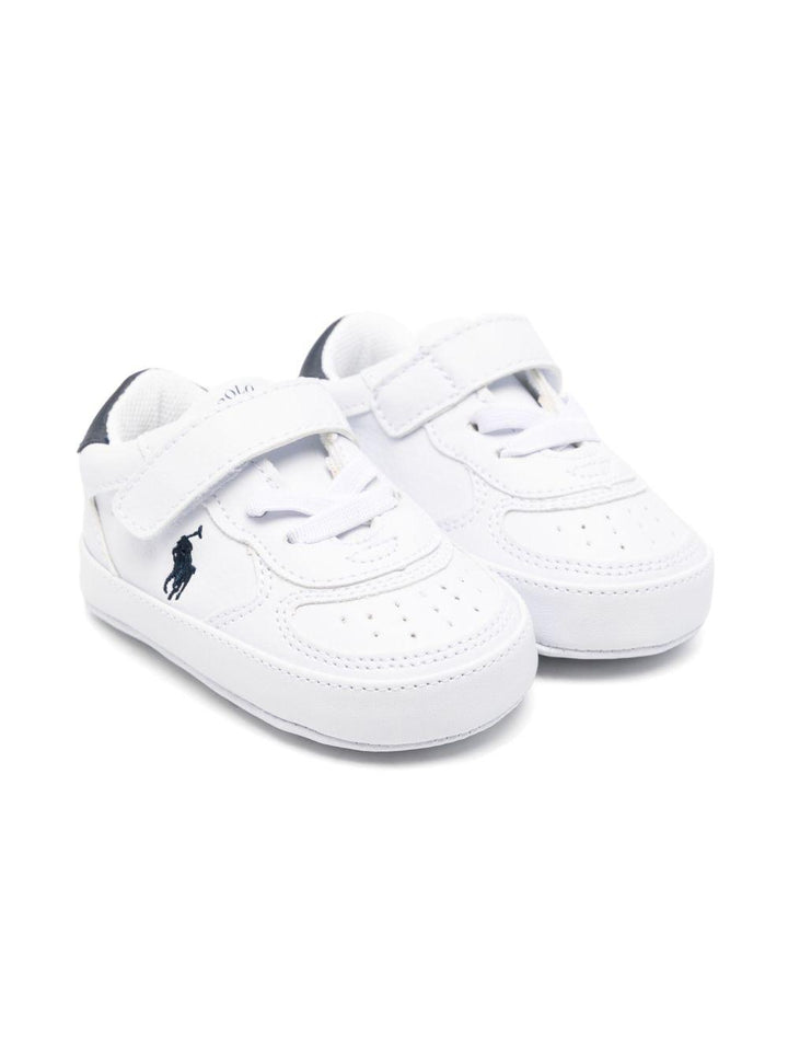 Sneakers bianche/blu per bambino RL02367103 MAS Ralph Lauren Kids 