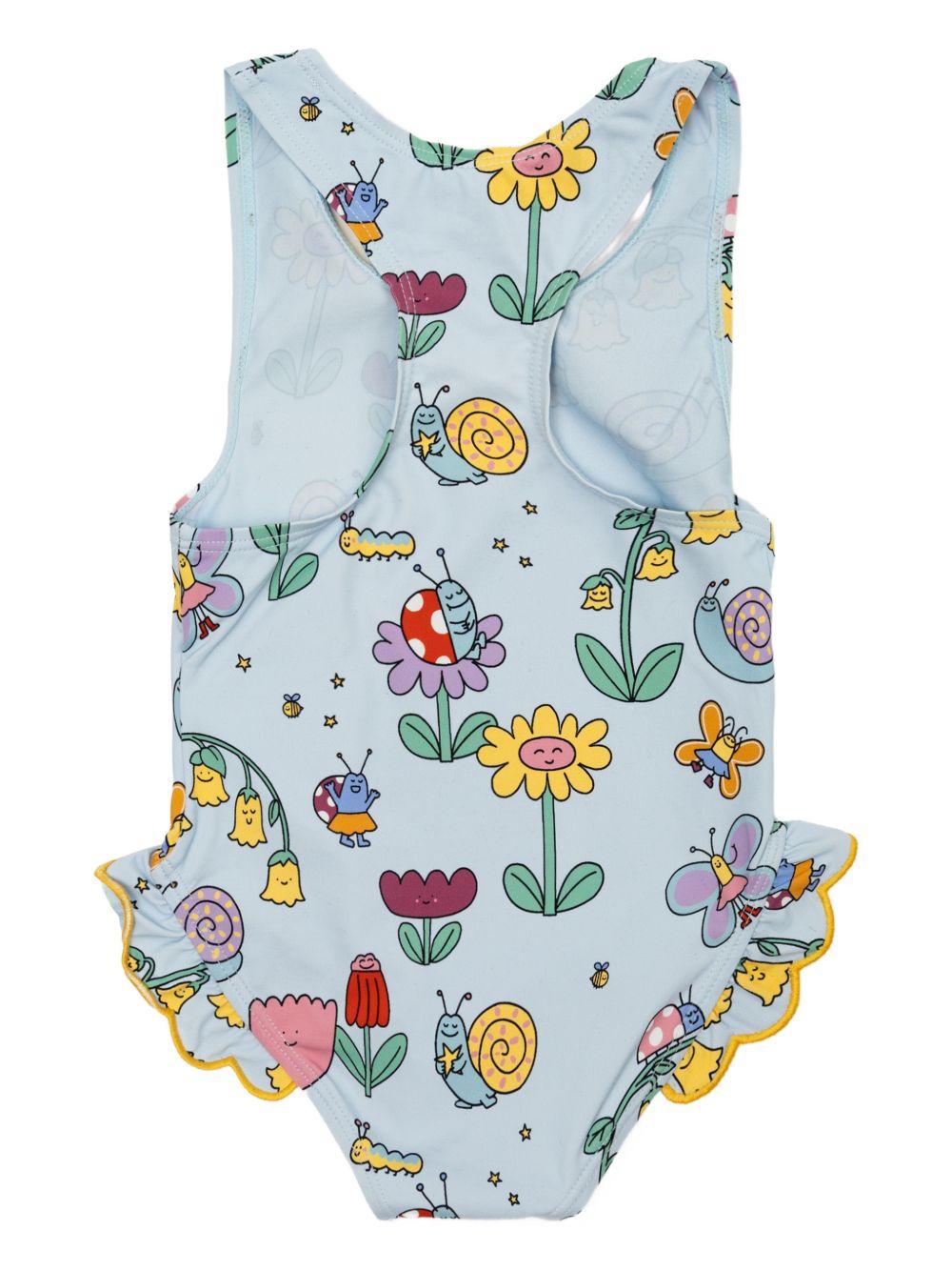 Costume azzurro per neonata TYC029Z3588 60UMC Stella McCartney Kids 